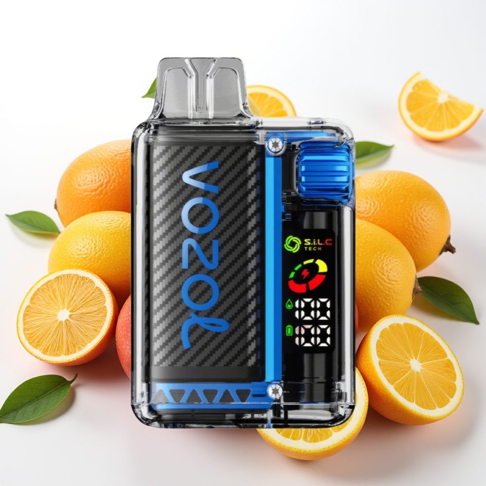 VOZOL Vista 20.000 Puffov Ponovno polnljiva baterija - 650mAh Nikotin - 2% Zaslon - OLED Dvojna mrežna tuljava S.i.L.C Tech Ekol