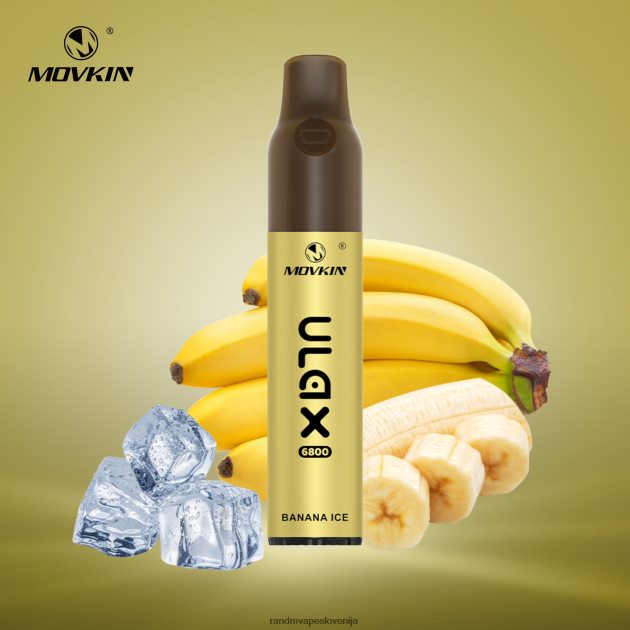 RandM Movkin Ulax 6800 (keramična tuljava) naprava za vape pod za enkratno uporabo bananin led 2D84FN61 RandM Vape Slovenija
