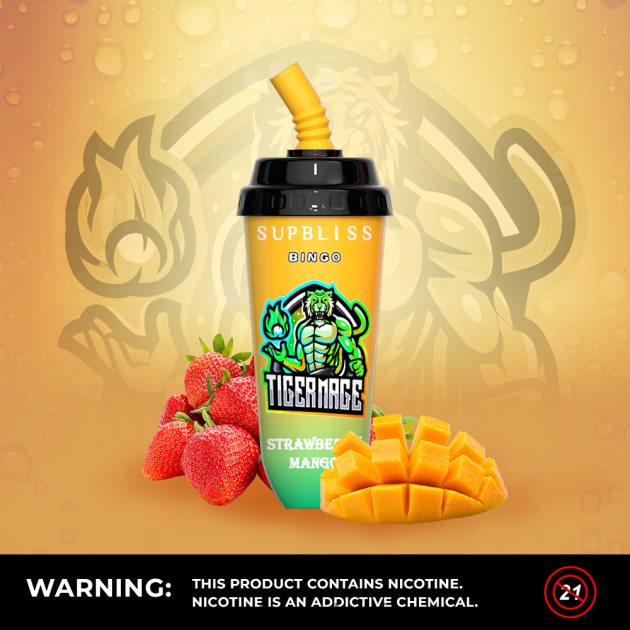 RandM Supbliss Bingo 8000 naprava za vape pod 1 kos breskev mango 2D84FN263 RandM Vape EU