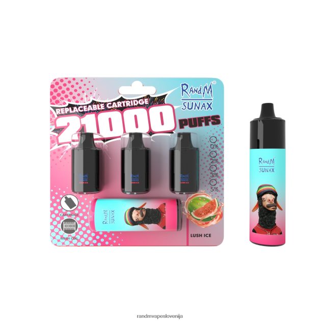 RandM Sunax 21000 zamenljiva naprava za nadzor pretoka zraka 1 kos bujni led 2D84FN266 RandM Vape Sale