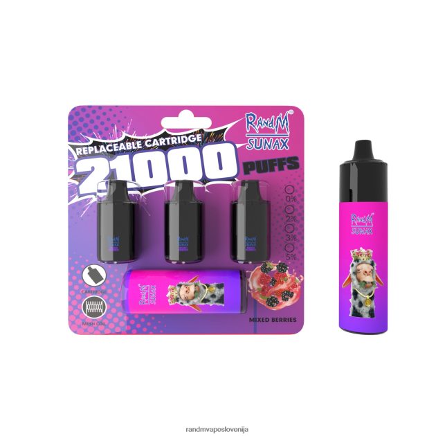 RandM Sunax 21000 zamenljiva naprava za nadzor pretoka zraka 1 kos sladkorna vata 2D84FN273 RandM Vape EU