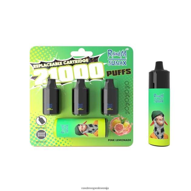 RandM Sunax 21000 zamenljiva naprava za nadzor pretoka zraka 1 kos sladkorna vata 2D84FN273 RandM Vape EU