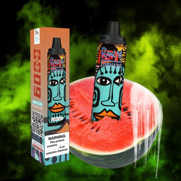 RandM Tornado 6000 naprava za nadzor pretoka zraka 1 kos bujni led 2D84FN290 Fumot RandM Vape