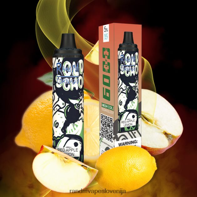 RandM Tornado 6000 naprava za nadzor pretoka zraka 1 kos bujni led 2D84FN290 Fumot RandM Vape