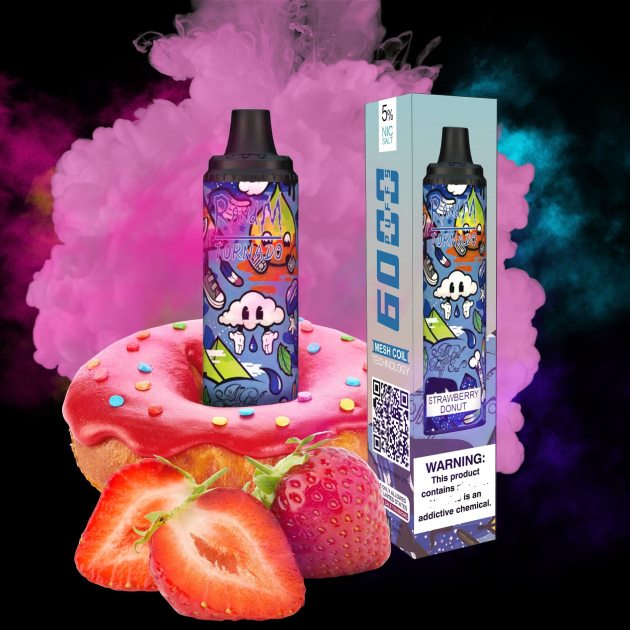 RandM Tornado 6000 naprava za nadzor pretoka zraka 1 kos bujni led 2D84FN290 Fumot RandM Vape