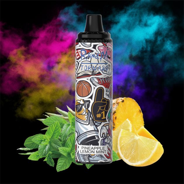 RandM Tornado 6000 naprava za nadzor pretoka zraka 1 kos bujni led 2D84FN290 Fumot RandM Vape