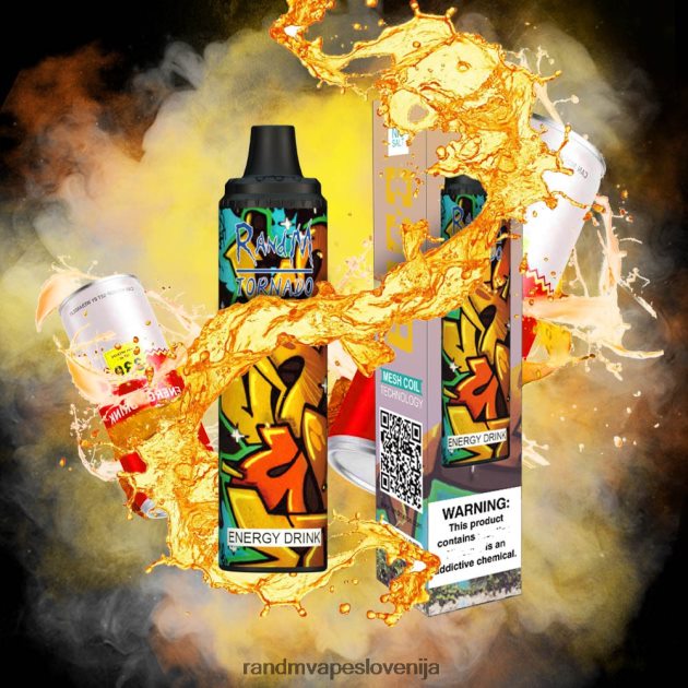 RandM Tornado 6000 naprava za nadzor pretoka zraka 1 kos energijska pijača 2D84FN283 RandM Vape EU