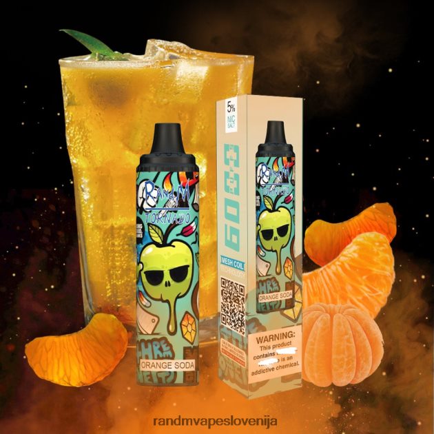 RandM Tornado 6000 naprava za nadzor pretoka zraka 1 kos pomarančna soda 2D84FN287 RandM Shop Discount
