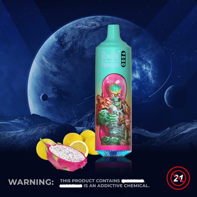 RandM Tornado 9000 vape pod naprava 1 kos, različica 1 roza limonada 2D84FN132 RandM Tornado Vape
