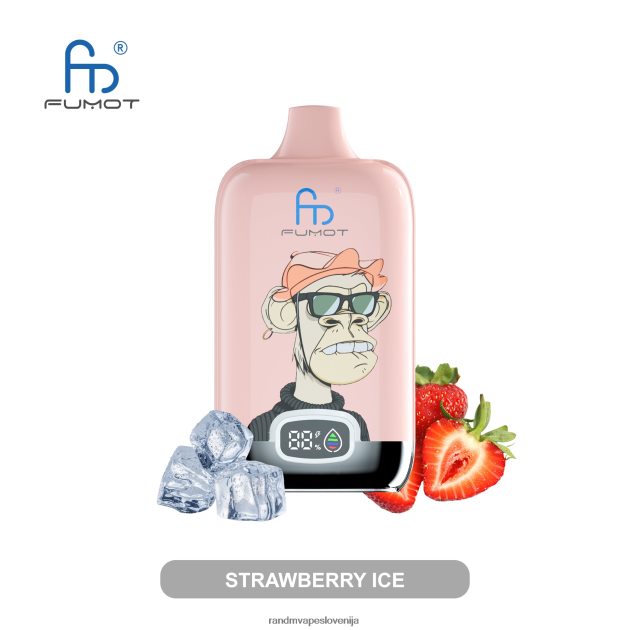 Fumot Original RandM Digital Box 12000 baterija in vape naprava s tekočim zaslonom ledeni pop 2D84FN10 Fumot RandM Vape