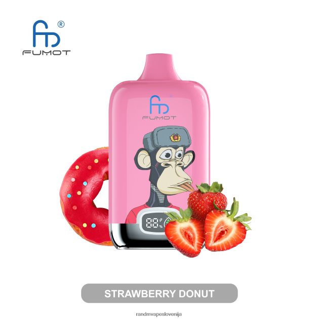 Fumot Original RandM Digital Box 12000 baterija in vape naprava s tekočim zaslonom ledeni pop 2D84FN10 Fumot RandM Vape