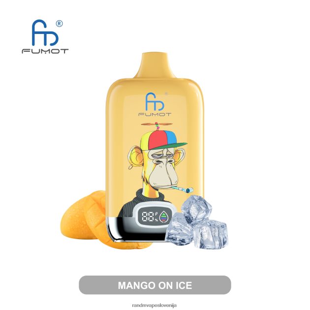 Fumot Original RandM Digital Box 12000 baterija in vape naprava s tekočim zaslonom mešano jagodičje 2D84FN13 RandM Vape EU