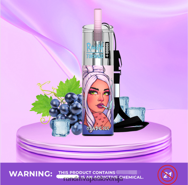 RandM Tornado 10000 plus naprava za nadzor pretoka zraka 1 kos grozdni led 2D84FN76 RandM Vape Sale