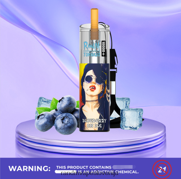 RandM Tornado 10000 plus naprava za nadzor pretoka zraka 1 kos hladna meta 2D84FN72 RandM Tornado Vape