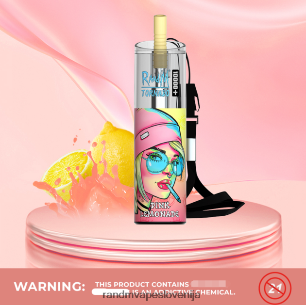 RandM Tornado 10000 plus naprava za nadzor pretoka zraka 1 kos jagodni kivi 2D84FN81 RandM Vape Slovenija