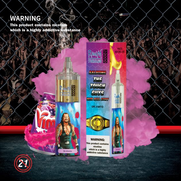 RandM Tornado 10000 Vape naprava za nadzor pretoka zraka 1 kos drvimto 2D84FN114 RandM Tornado Ljubljana