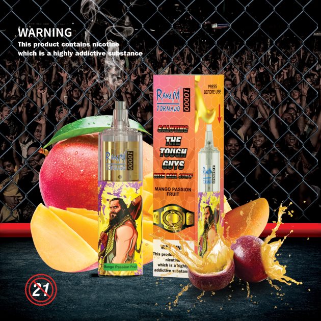 RandM Tornado 10000 Vape naprava za nadzor pretoka zraka 1 kos drvimto 2D84FN114 RandM Tornado Ljubljana