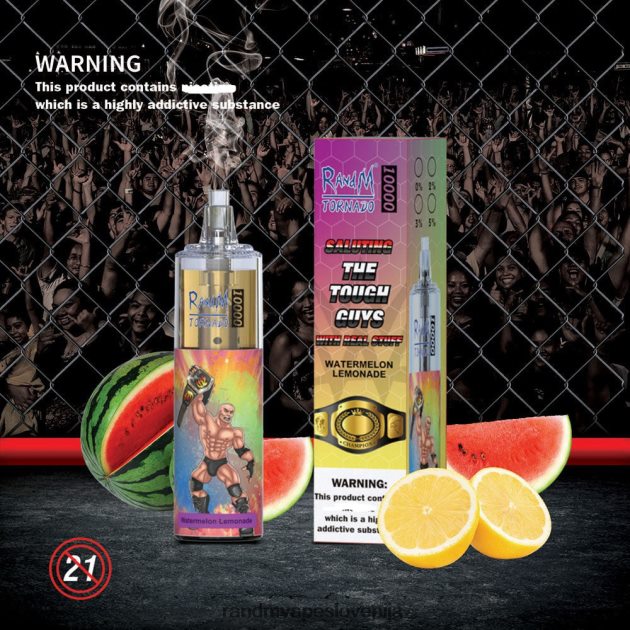 RandM Tornado 10000 Vape naprava za nadzor pretoka zraka 1 kos drvimto 2D84FN114 RandM Tornado Ljubljana