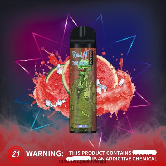 RandM Tornado 8000 Vape naprava za nadzor pretoka zraka 1 kos bujni led 2D84FN236 RandM Vape Sale