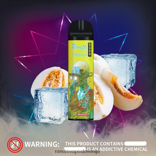 RandM Tornado 8000 Vape naprava za nadzor pretoka zraka 1 kos melonin led 2D84FN244 RandM Tornado Ljubljana