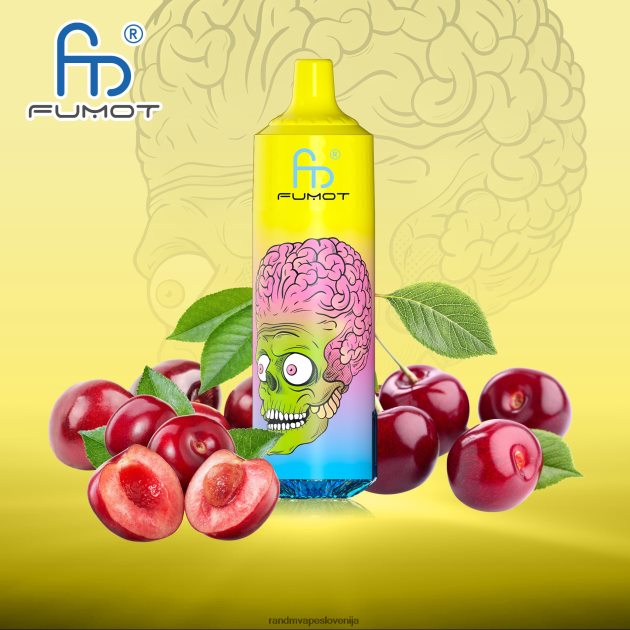 Fumot RandM Tornado 9000 pro vape naprava z baterijo in zaslonom ejuice različica 1 češnja 2D84FN187 RandM Shop Discount