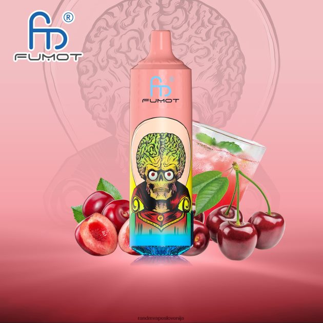 Fumot RandM Tornado 9000 pro vape naprava z baterijo in zaslonom ejuice različica 1 češnjeva kola 2D84FN188 RandM Tornado Disposable
