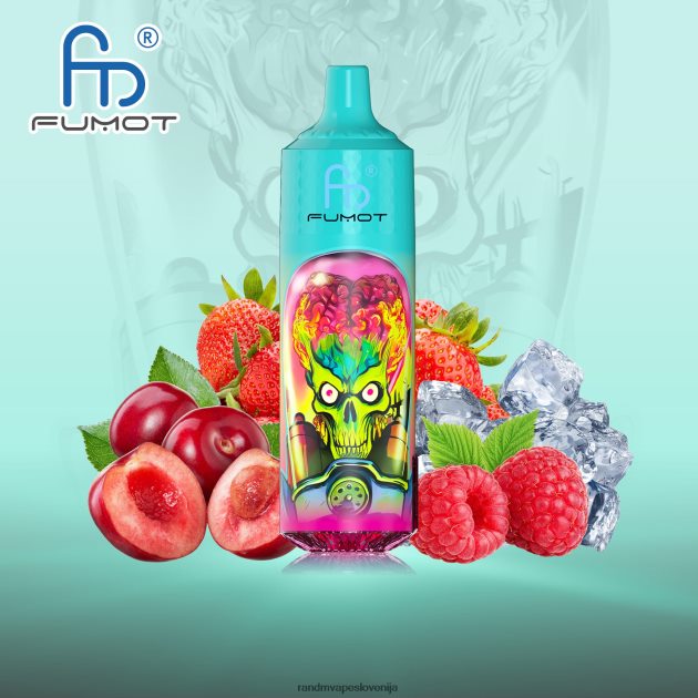 Fumot RandM Tornado 9000 pro vape naprava z baterijo in zaslonom ejuice različica 1 jagodno malinov led 2D84FN199 RandM Tornado Best Flavour