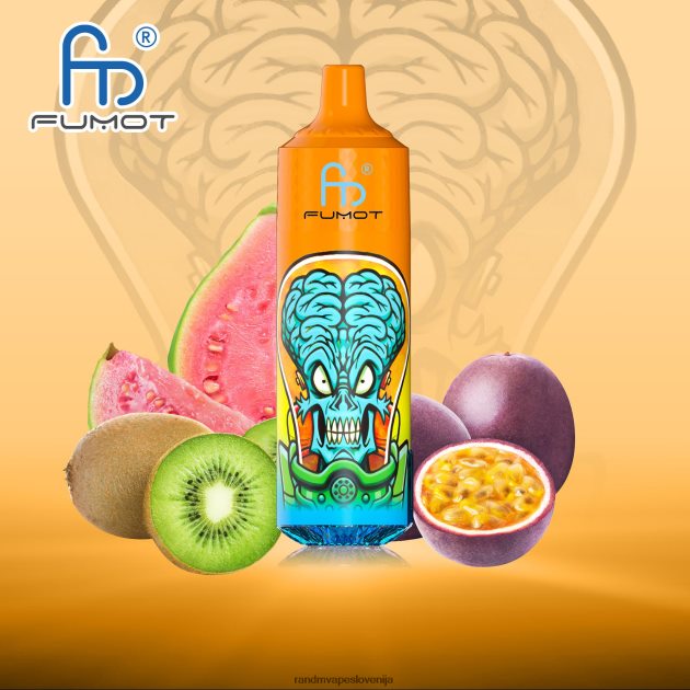 Fumot RandM Tornado 9000 pro vape naprava z baterijo in zaslonom ejuice različica 1 kivi pasijonka guava 2D84FN190 Fumot RandM Vape