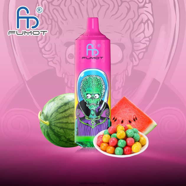 Fumot RandM Tornado 9000 pro vape naprava z baterijo in zaslonom ejuice različica 1 lubenica bubblegumi 2D84FN202 RandM Tornado Vape