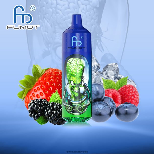 Fumot RandM Tornado 9000 pro vape naprava z baterijo in zaslonom ejuice različica 1 mešano jagodičje 2D84FN192 RandM Tornado Vape