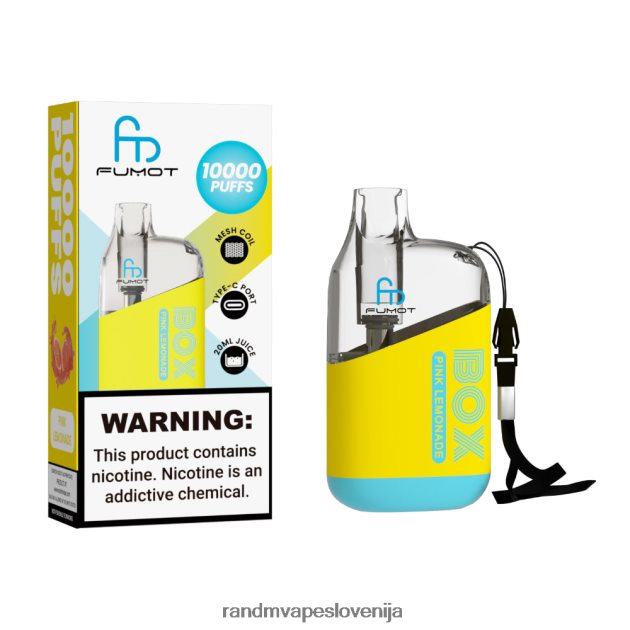 Fumot Original RandM Tornado Box 10000 Vape naprava za nadzor pretoka zraka 1 kos breskev mango 2D84FN90 Fumot RandM Vape
