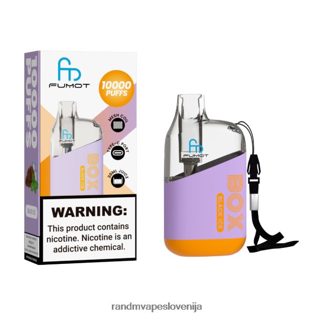 Fumot Original RandM Tornado Box 10000 Vape naprava za nadzor pretoka zraka 1 kos breskev mango 2D84FN90 Fumot RandM Vape