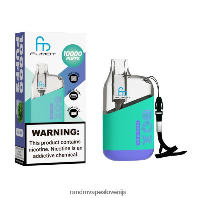 Fumot Original RandM Tornado Box 10000 Vape naprava za nadzor pretoka zraka 1 kos breskev mango 2D84FN90 Fumot RandM Vape
